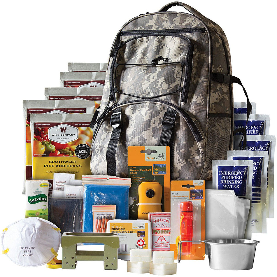 5 Day Survival Backpack Camo - Get Tight Gear