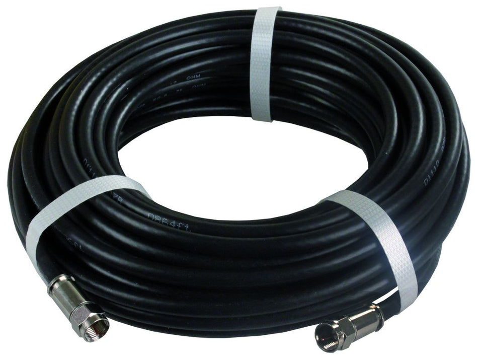 50' RG6 COAX W/COMPRN END - Get Tight Gear