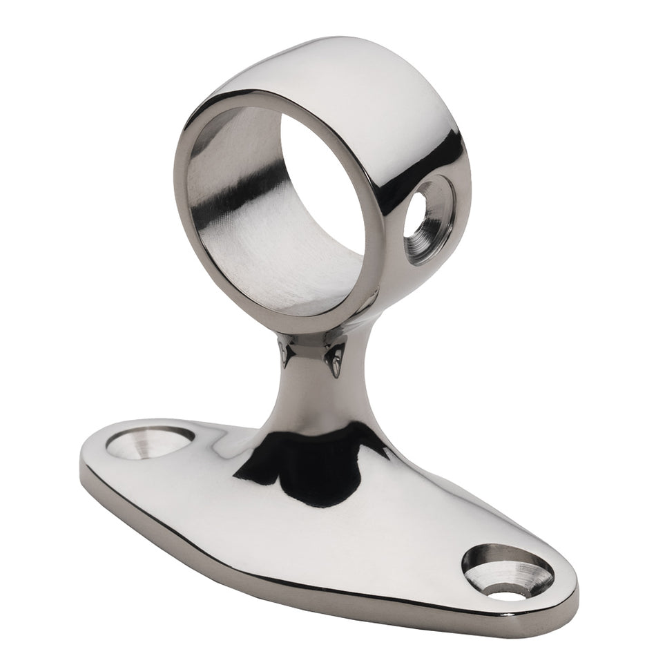Whitecap 90 Handrail Stanchion - Center - 316 Stainless Steel - 7/8" Tube O.D.