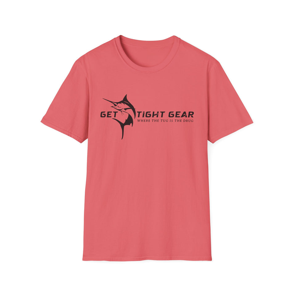 Get Tight Gear Unisex Softstyle T-Shirt – Perfect for Fishing Enthusiasts!