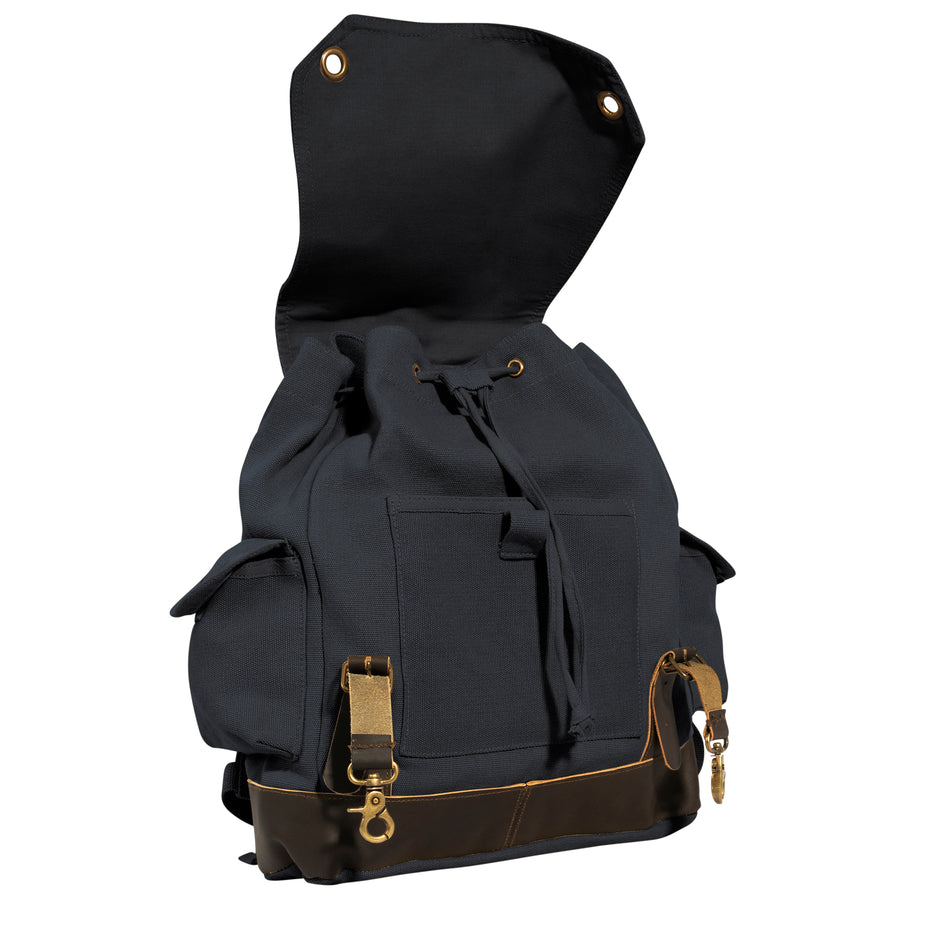 Rothco Vintage Expedition Rucksack Black