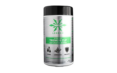 LEGEND TREMOR SCNT CLP SAT WIPE 75CT