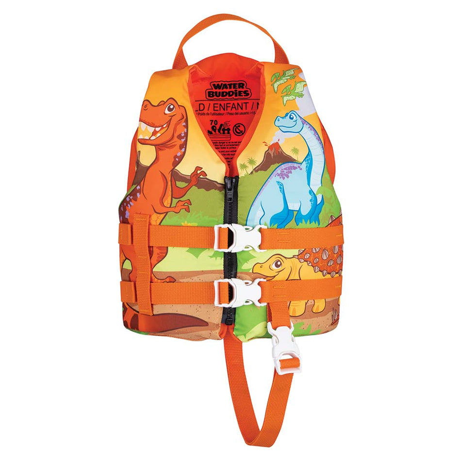 Chaleco salvavidas Full Throttle Water Buddies - Niños de 13 a 22 kg - Dinosaurios [104300-200-001-15]