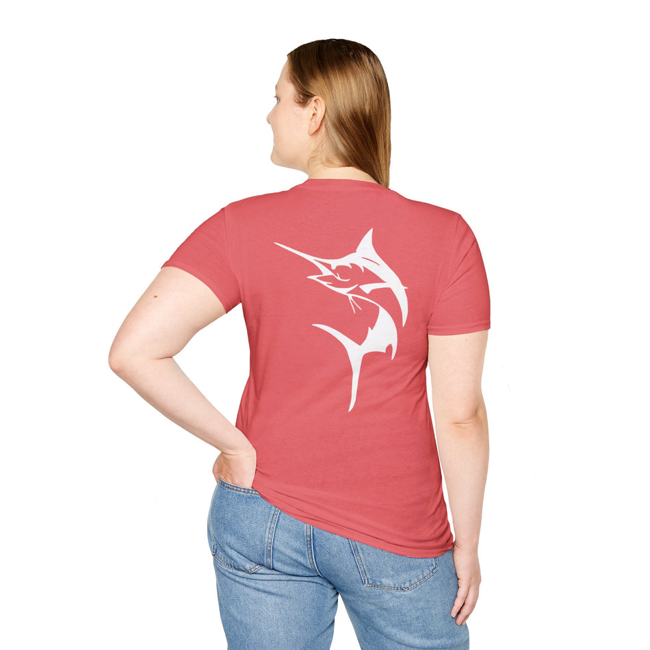 Get Tight Gear Coral Fish Art Unisex Softstyle T-Shirt | Beach Vibes, Summer Wear, Fishing Gift, Casual Tee, Outdoor Adventure