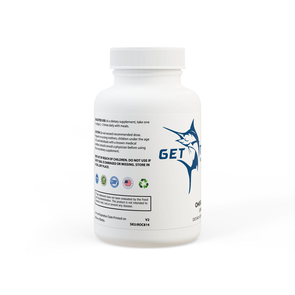 Omega 3 Fish Oil Supplement (60 Softgels)