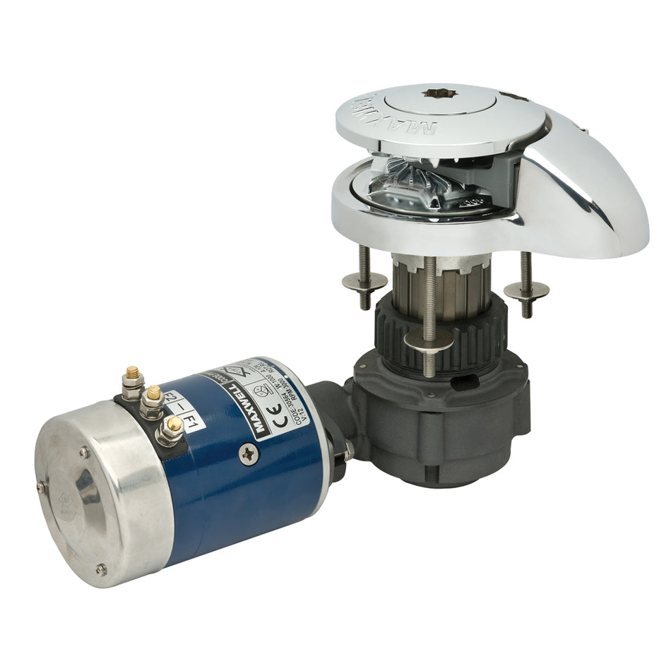Maxwell RC 8-6 Vertikale Ankerwinde 1/4" Kette, 1/2" Seil 12V [RC8612V]