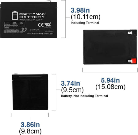 Mighty Max 12V 12Ah Battery: The Superhero of Power, Saving Your Devices from the Dark Side of Deadness!