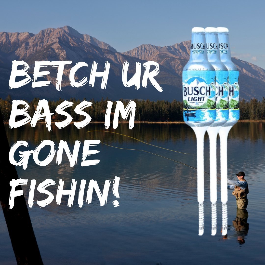 6 Pack Busch Light Fishing Bobbers - Premium Fishing Tackle - Get Tight Gear