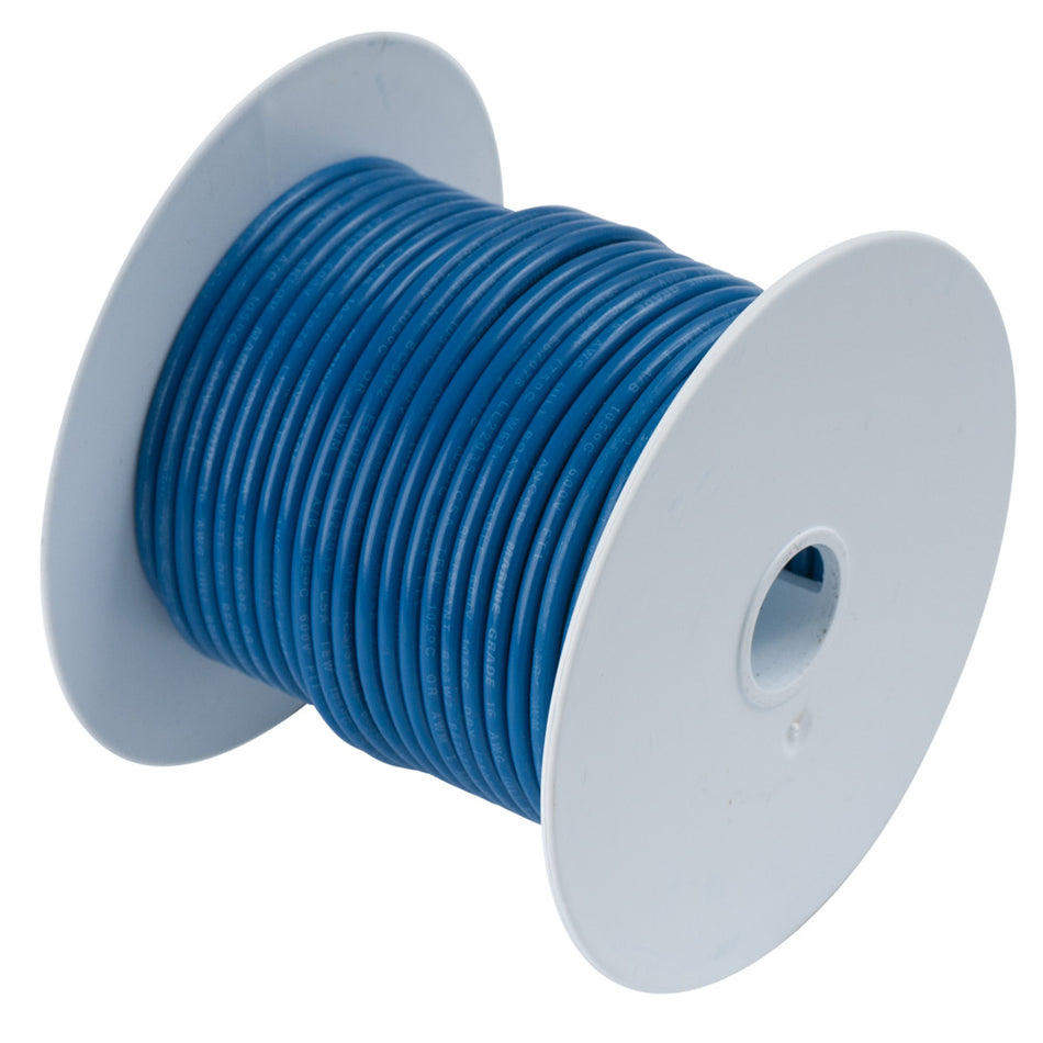 Ancor Dunkelblauer 16 AWG verzinnter Kupferdraht - 250' [102125]