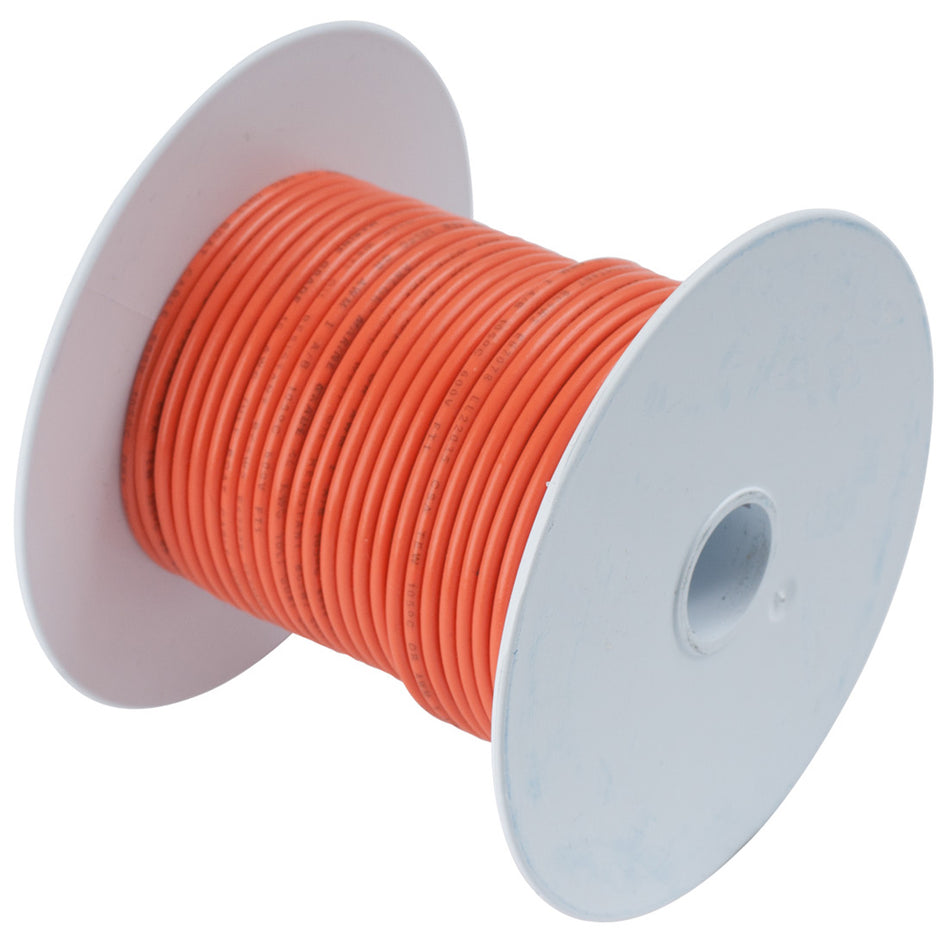 Cable de cobre estañado Ancor naranja de 16 AWG - 25' [182503]