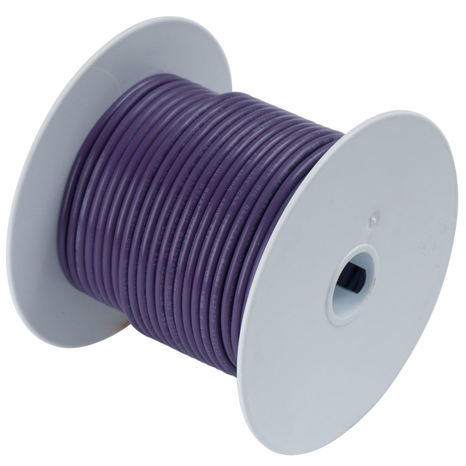 Ancor Lila 16 AWG verzinnter Kupferdraht - 25' [182703]