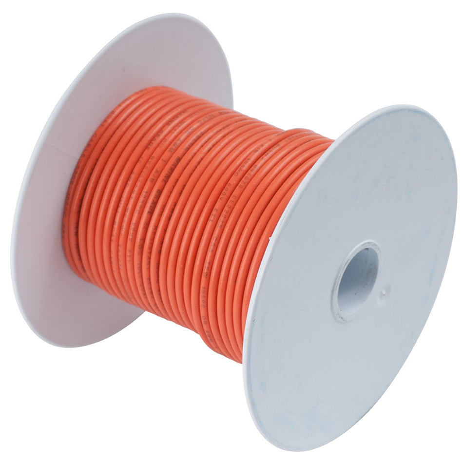 Cable de cobre estañado Ancor naranja de 14 AWG - 250' [104525]