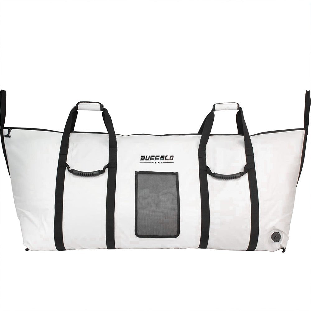60x20'' Fish Cooler Bag With YKK Zipper, Flat Bottom - Get Tight Gear