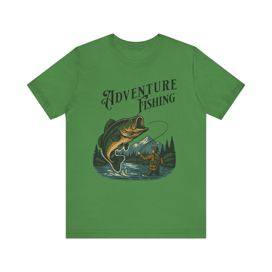 Adventure Fishing Unisex Jersey Tee - Perfect for Outdoor Enthusiasts