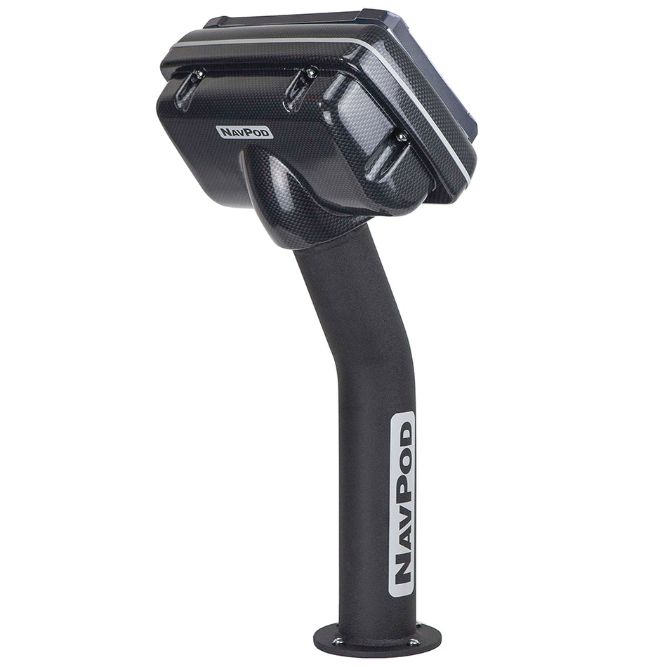 NavPod PED5100-01 PedestalPod vorgeschnitten für Humminbird HELIX 10 HELIX 9 Serie – Carbon Black [PED5100-01-C]