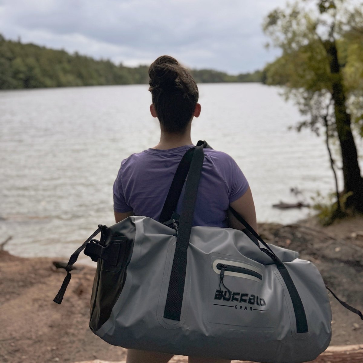 63QT Roll Top Waterproof Duffel Bag - Get Tight Gear