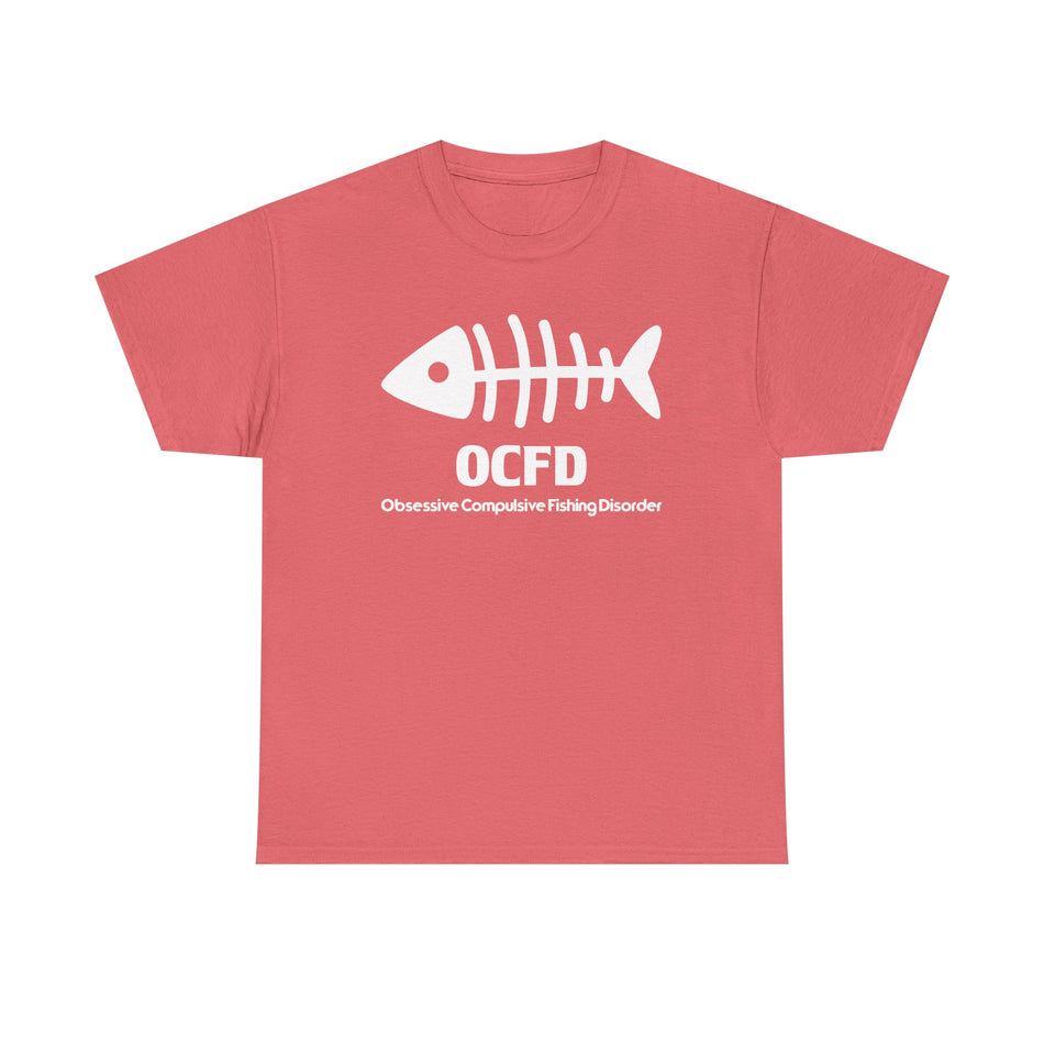 OCFD Unisex Heavy Cotton Tee - Perfect for Fishing Enthusiasts