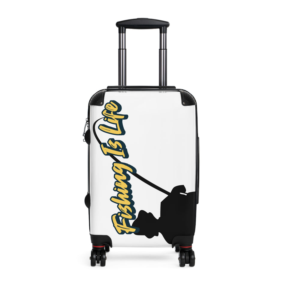 Fishing Is Life Carry-On Suitcase for Adventure Lovers