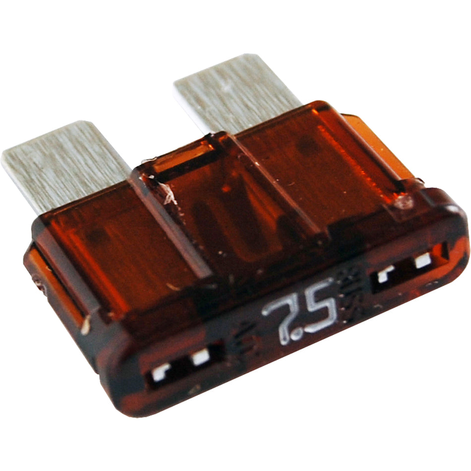 Paquete de fusibles ATO/ATC Blue Sea - 7,5 A - Paquete de 25 [5240100]