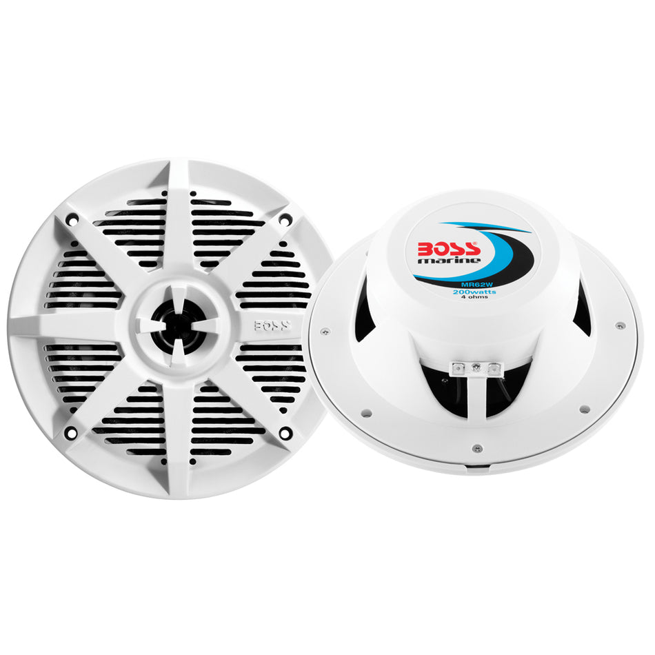 Altavoz Boss Audio MR62W de 6,5" - Blanco - 200 W [MR62W]