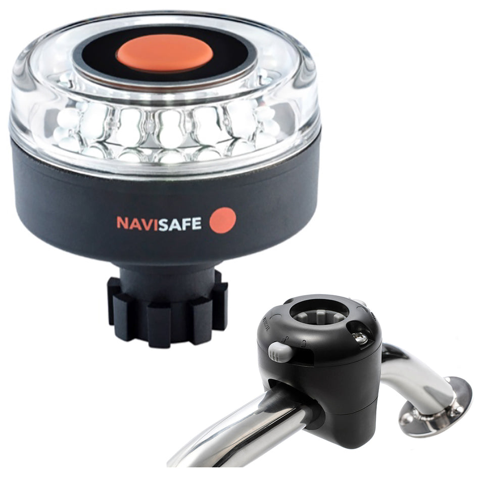 Navisafe Navilight 360 2NM w/Navibolt Base & Rail Mount - Black