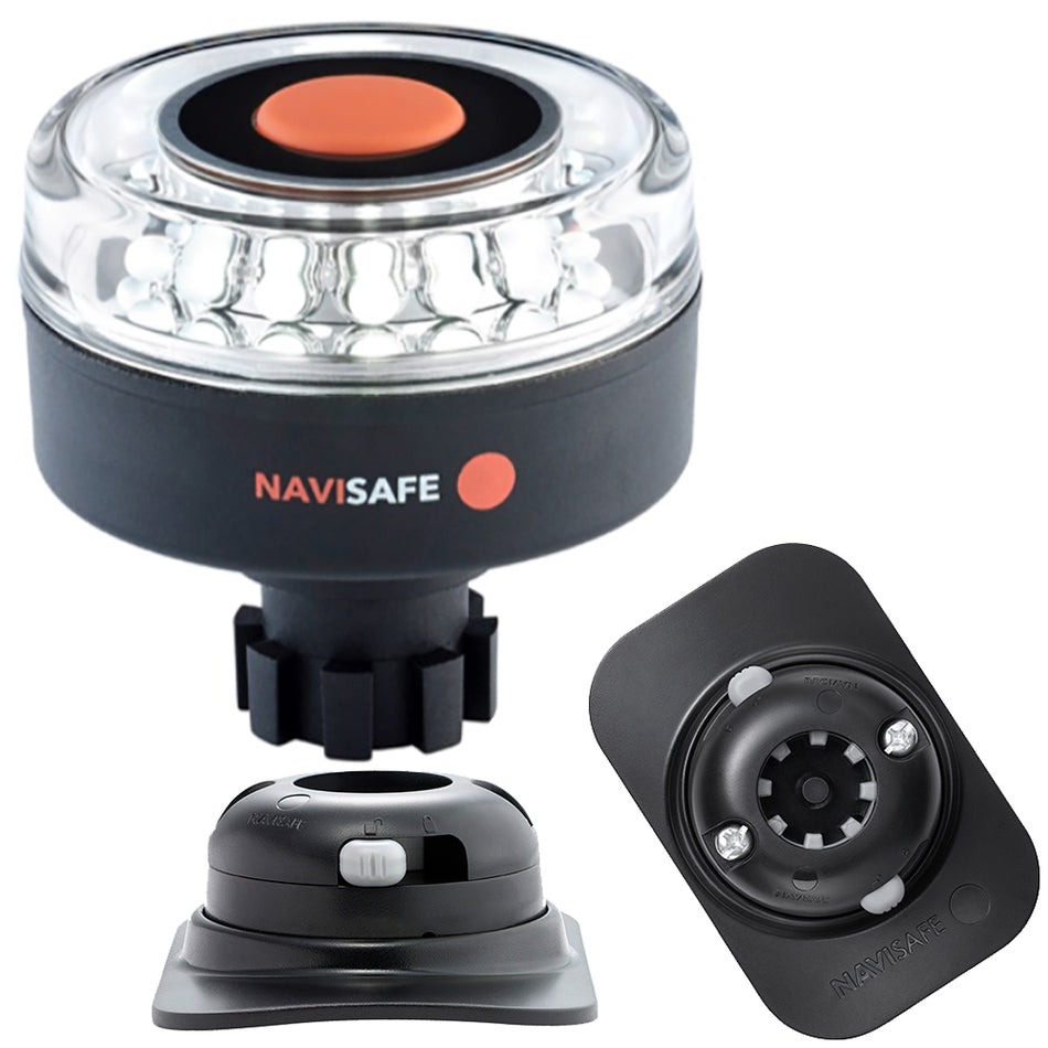 Navisafe Navilight 360 2NM w/Navibolt Base & RIB Mount - Black
