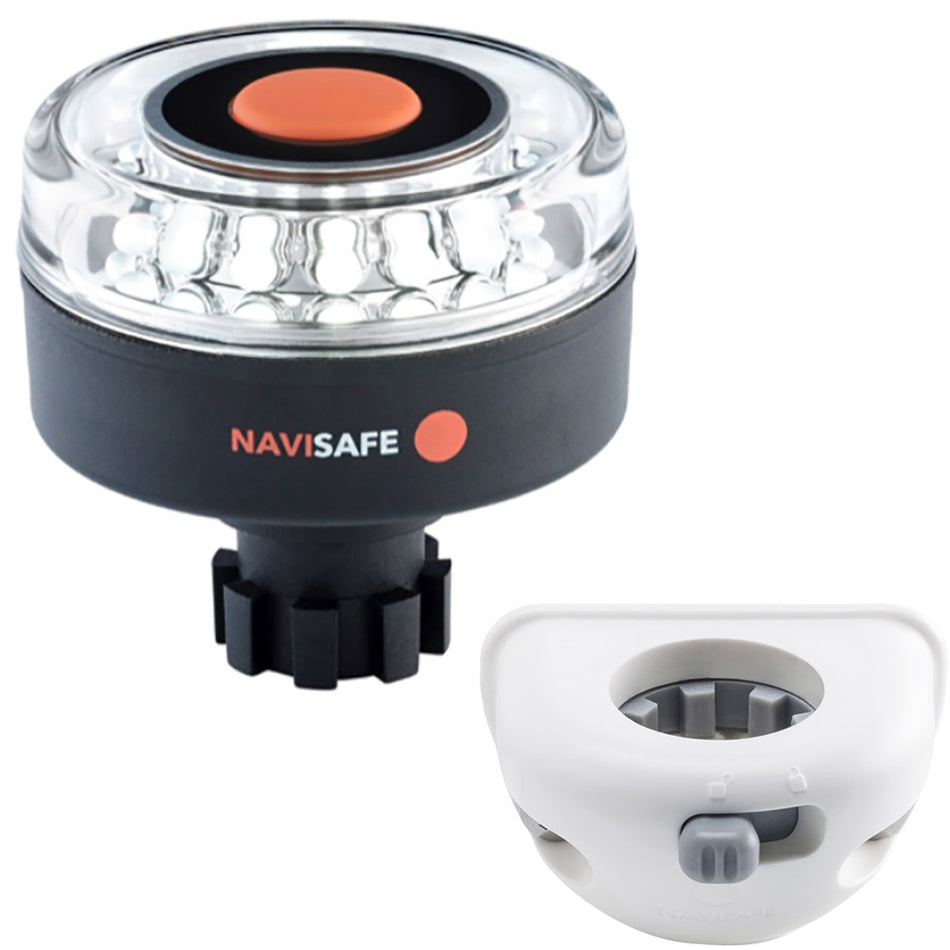 Navisafe Navilight 360 2NM w/Navibolt Base & Vertical Mount - White