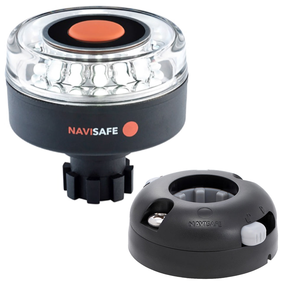 Navisafe Navilight 360 2NM w/Navibolt Base & Horizontal Mount - Black