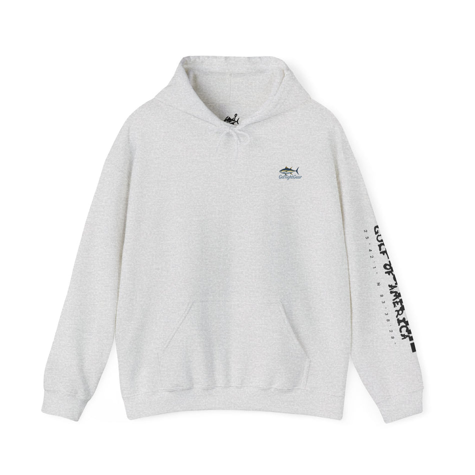 Fishing In The Gulf Hoodie - Unisex Heavy Blend Sweatshirt for Fishing Lovers
