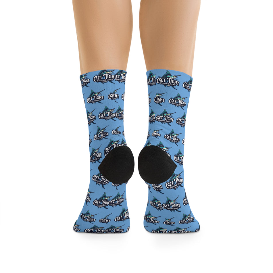 Eco-Friendly Get Tight Socks - Comfortable Recycled Poly Socks for Everyday Wear