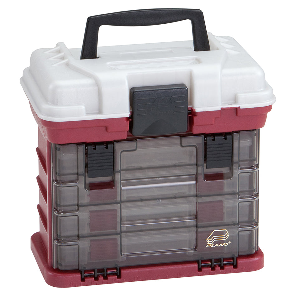 Plano 4-By Rack System 3500 - Red Metallic/Silver