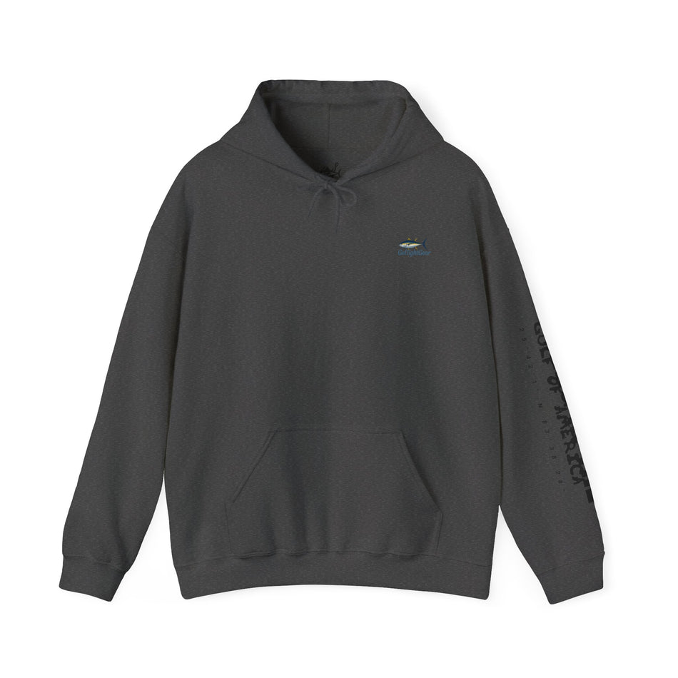 Fishing In The Gulf Hoodie - Unisex Heavy Blend Sweatshirt for Fishing Lovers