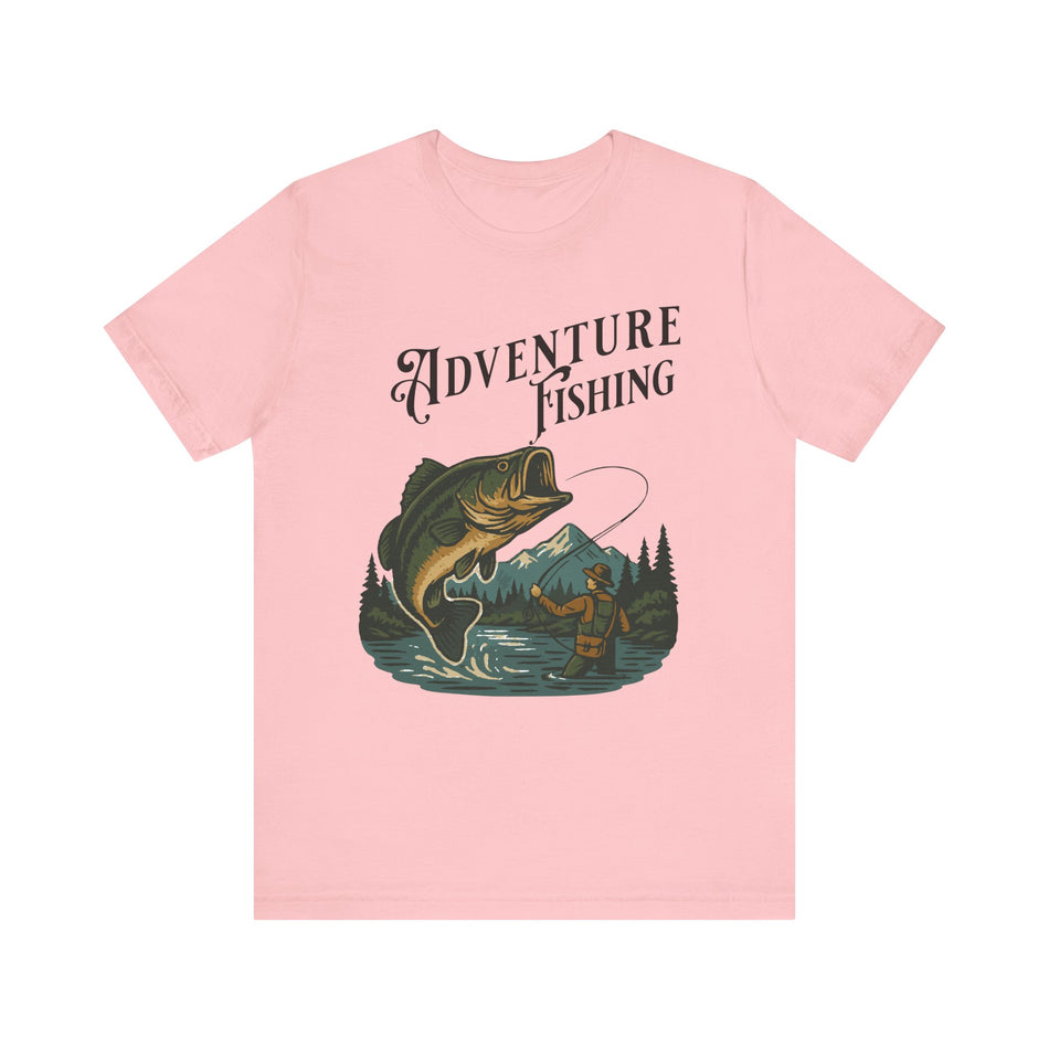 Adventure Fishing Unisex Jersey Tee - Perfect for Outdoor Enthusiasts