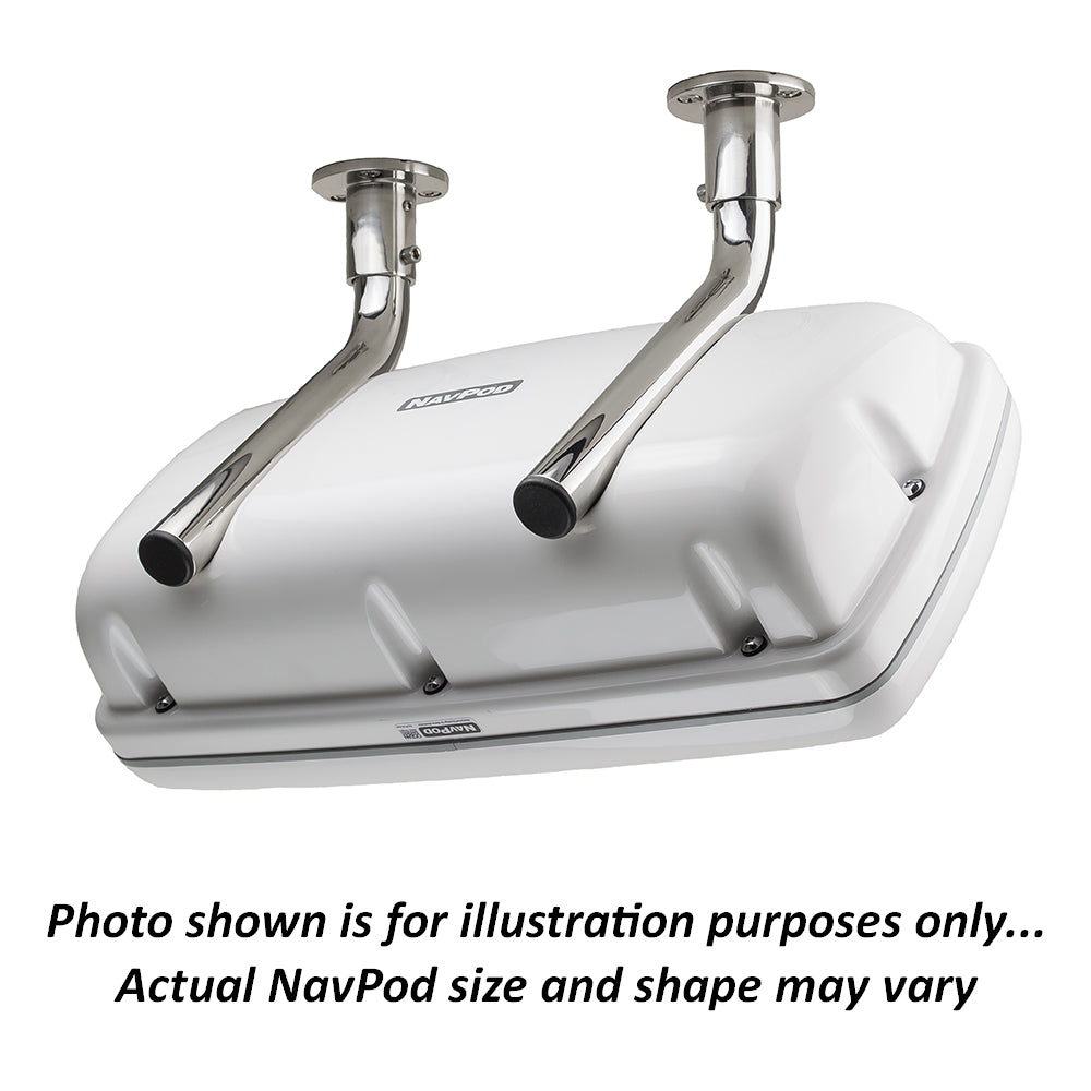 NavPod SystemPod Pre-Cut f/Raymarine AXIOM 9 & 1 Instrument (3.6 hole) f/9.5 Wide Guard (Pre-Cut f/Surface Mount Using Rear Mounting Brackets)