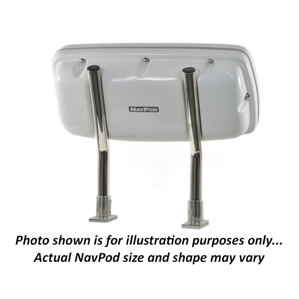 NavPod SystemPod Pre-Cut f/Garmin GPSMAP 942xs, 942, 922xs & 922 & 2 Instruments (3.6 Holes) f/9.5 Wide Guard