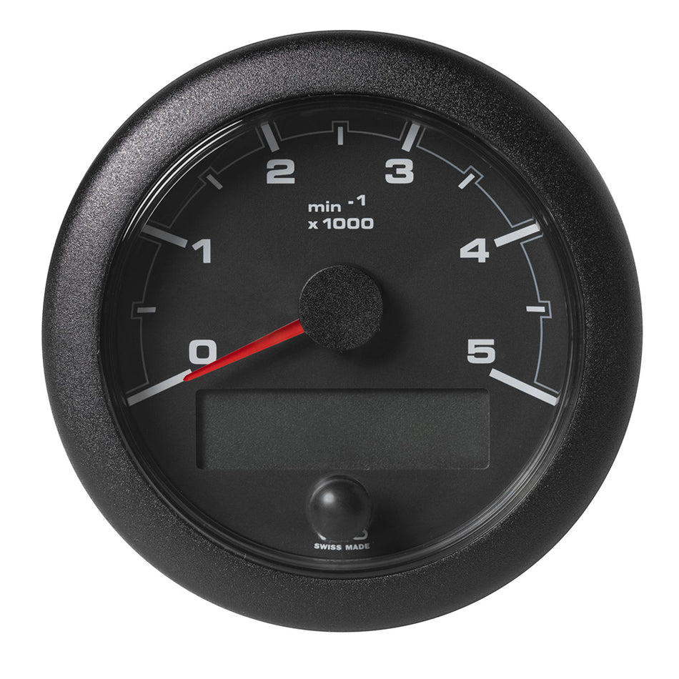 Tacómetro Veratron OceanLink NMEA 2000 de 85 mm (3-3/8") - 5000 RPM - Bisel con esfera negra [A2C1065720001]