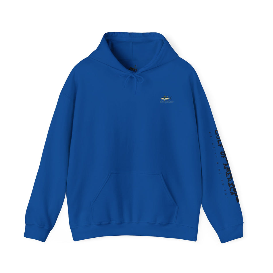 Fishing In The Gulf Hoodie - Unisex Heavy Blend Sweatshirt for Fishing Lovers