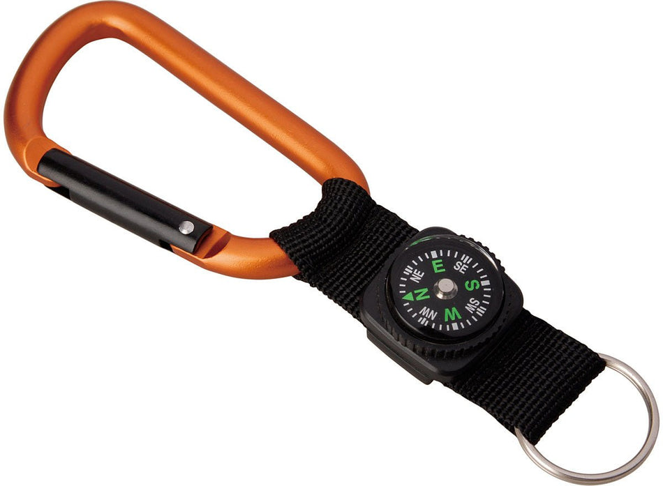 8 Mm Carabiner W/Compass Strap - Get Tight Gear