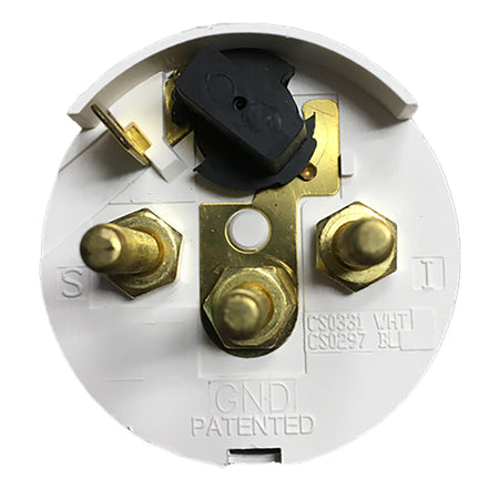 Faria Euro White 2" Cylinder Head Temperature Gauge (60 - 220 F)