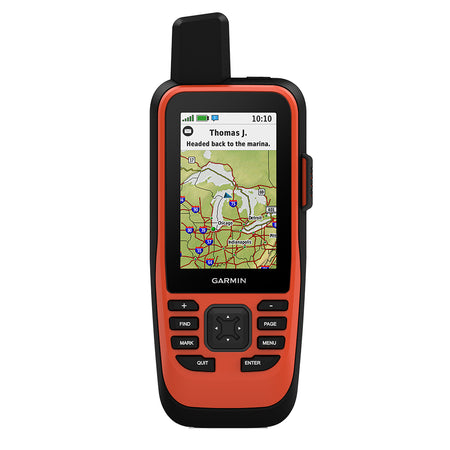Garmin GPSMAP 86i Handheld GPS w/inReach & Worldwide Basemap