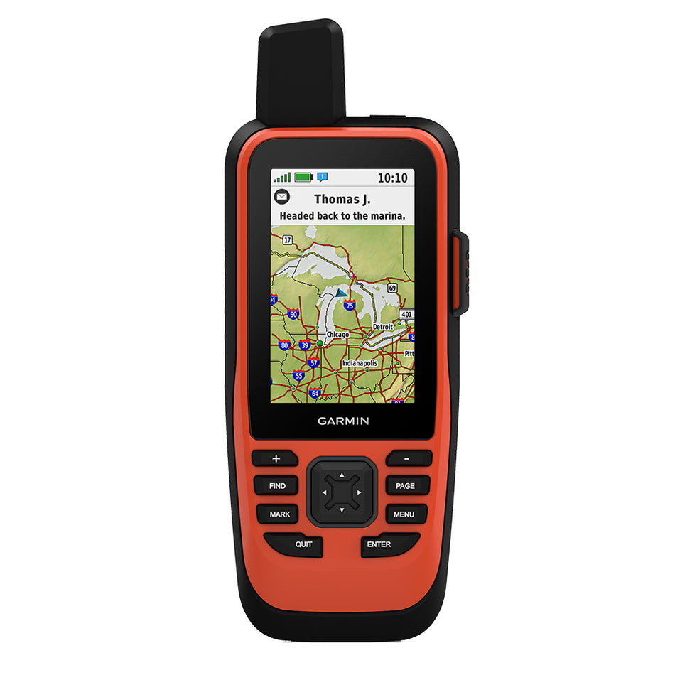 Garmin GPSMAP 86i Handheld GPS w/inReach & Worldwide Basemap