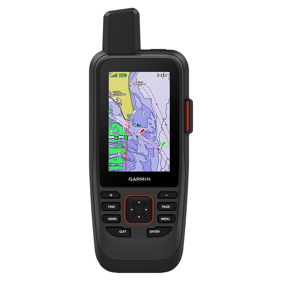Garmin GPSMAP 86sci Handheld w/inReach & BlueChart g3 Coastal Charts