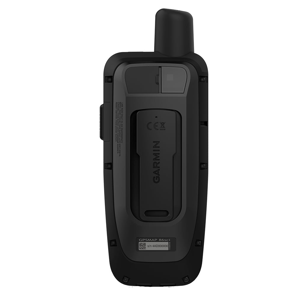 Garmin GPSMAP 86sci Handheld w/inReach & BlueChart g3 Coastal Charts