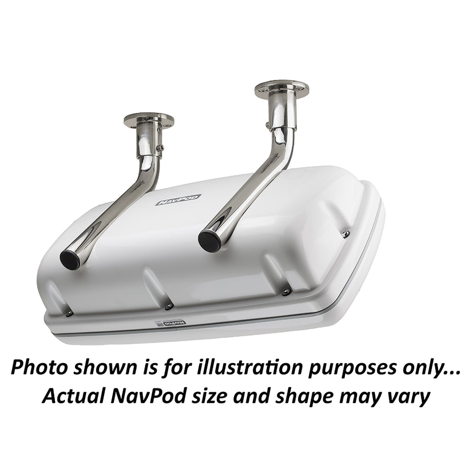 NavPod GP1500-32 SystemPod Pre-Cut f/Simrad NSS7 evo3/B&G Zeus3 7 & Space f/9.5 Wide Guard