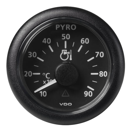Veratron 52 MM (2-1/16") ViewLine Pyrometer - 100C to 900C - Black Dial & Bezel