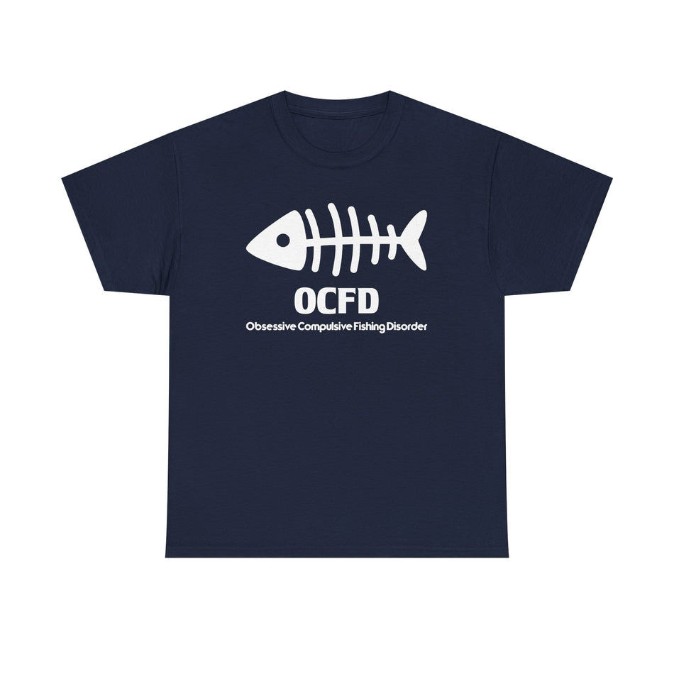 OCFD Unisex Heavy Cotton Tee - Perfect for Fishing Enthusiasts