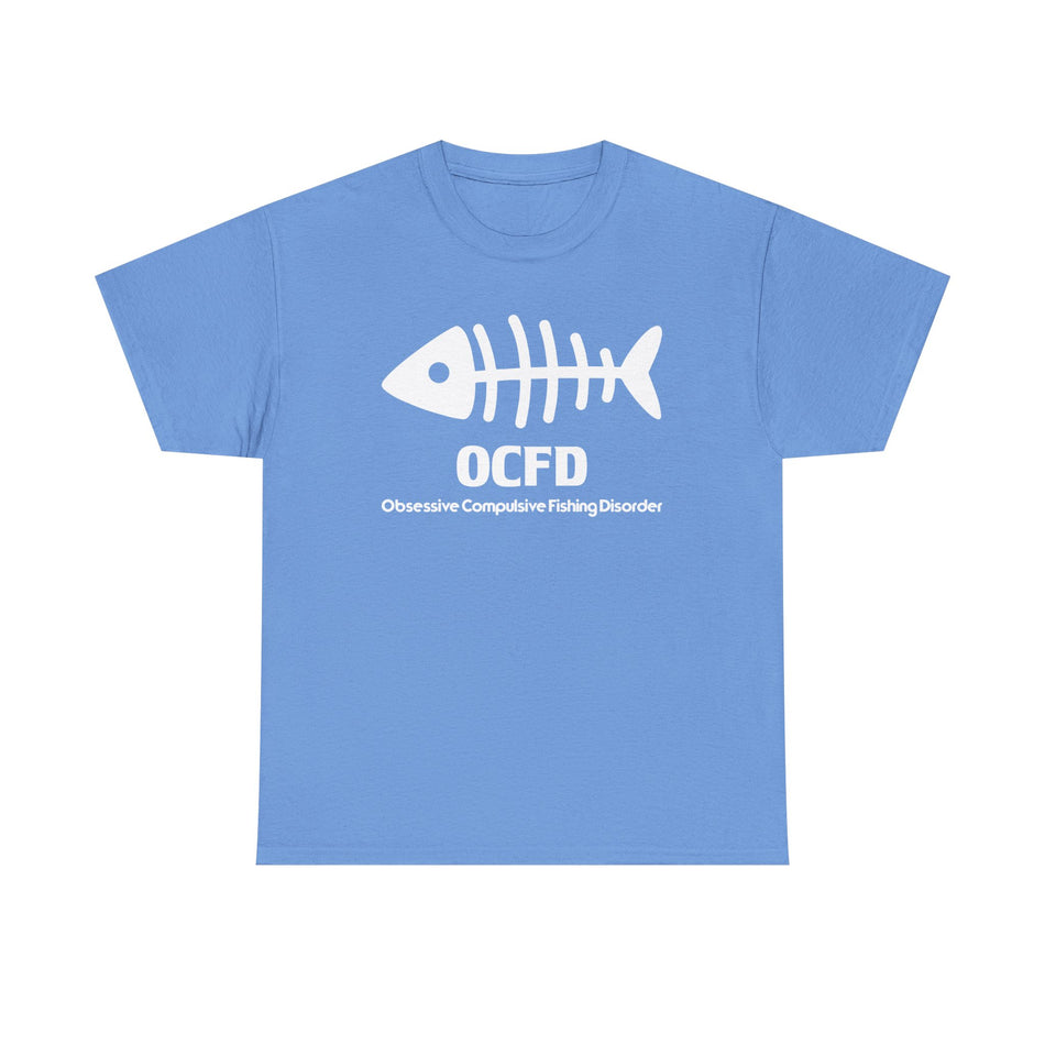 OCFD Unisex Heavy Cotton Tee - Perfect for Fishing Enthusiasts