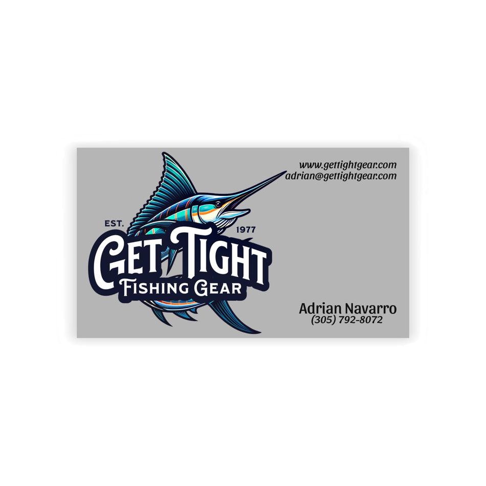Custom Fishing Business Cards | Get Tight Fishing Gear | Professional Networking Essentials