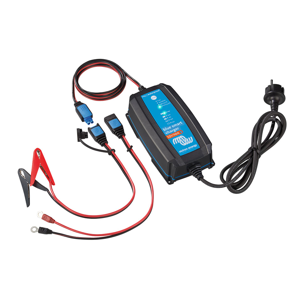 Cargador Victron BlueSmart IP65 de 12 V CC y 10 A, aprobado por UL [BPC121031104R]
