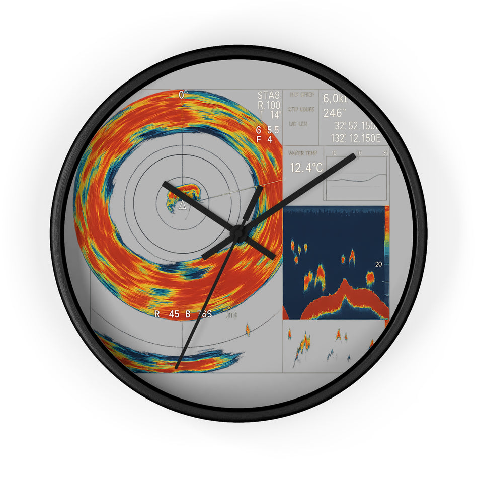 Omni Sonar Sport Fishing Wall Clock